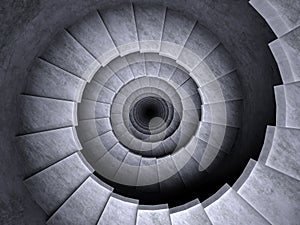 Spiral stair photo
