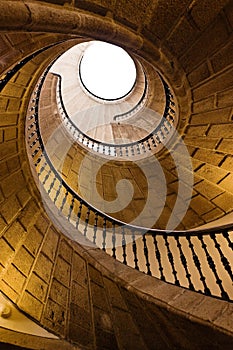 Spiral staircase. photo