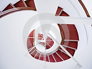 Spiral staircase Modern Architecture detail Abstract Background