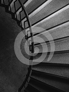 Spiral staircase Stair curve Architecture details photo