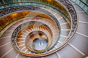 Spiral Staircase in Vatican Museum