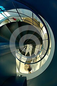 Espiral escalera 