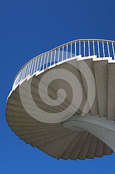 Spiral stairs to heaven