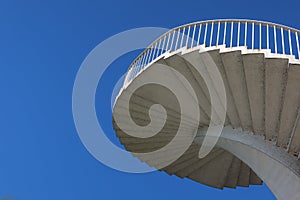 Spiral stairs to heaven