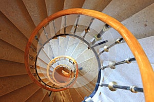 Spiral stairway