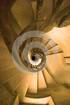 Spiral stairway