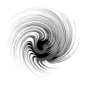 Espiral vórtice girar diseno elemento 