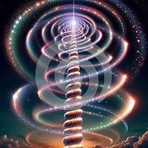 62 96. Spiral vertical shells_ Large, spherical firewo