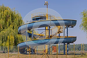 Spiral Water Slide Toboggan