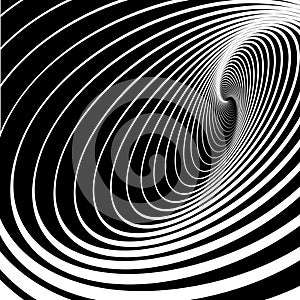 Spiral whirl movement. Abstract background.