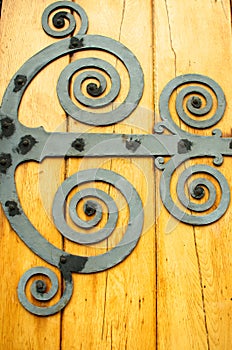Spiraled Door Design
