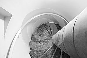 Spiraling staircase