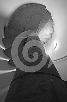 Spiraling staircase