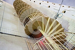 Spiraling staircase