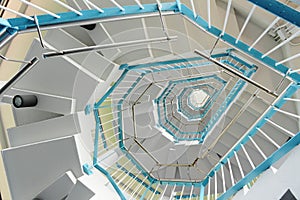 Spiraling stairs