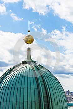 Spire of Berlin Cathedral Berliner Dom