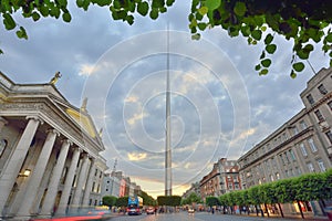Spire in Dublin, Ireland