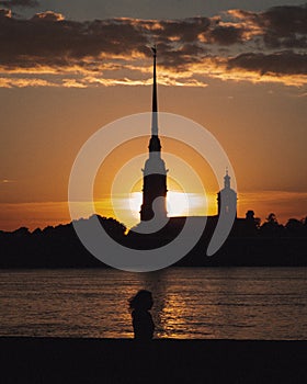 The Spire of the Peter and Paul Fortress