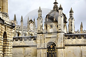 The Spires of All Souls College and Codrington Library