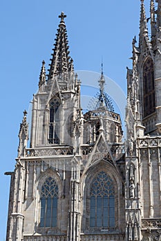 The Spires of Barcelona Cathedral