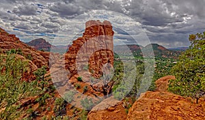 Spires of the Crimson Cliffs Sedona AZ