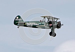 Spirit of artemis boeing stearman biplane