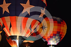Fired up A-light hot air balloon Boise Idaho 2019