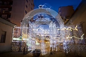 The spirit of christmas in Follonica, Italy
