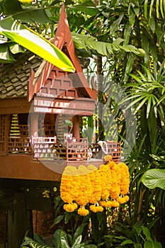 Spirit houses are intended to provide a shelter for spirits - in Thailand