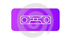 Spirit Level Tool for Horizontal Alignment, vector design Generative AI