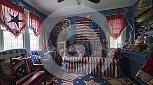 The spirit of patriotism is contagious on the Fourth of July. Whether its through decorating homes dressing up in red photo