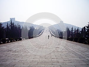 Spirit Way of Qianling Mausoleum, Xian, China