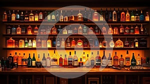 Spirits Collection, A Diverse Selection of Bottled Drinks