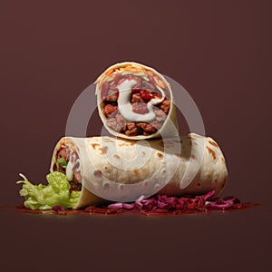Spiritual Fast Food Burritos: A Richly Layered Delight photo
