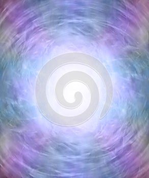 Spiritual healing white orb light background