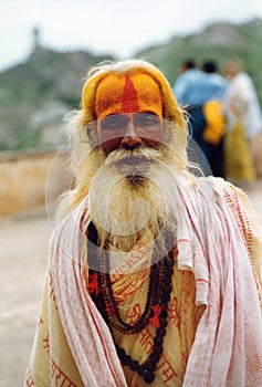 Spiritual man in india