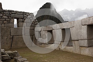 Machupichu ruins. Peru photo