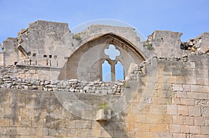 Spiritual retreat and reflection in the abbey, France