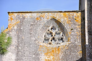 Spiritual retreat and reflection in the abbey, France