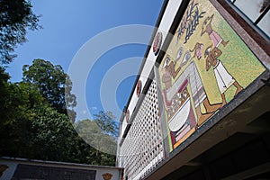 Spiritual theatre of Wat Suan Mok Phalaram or Suan Mok Phalaram temple ,Chaiya ,Surat