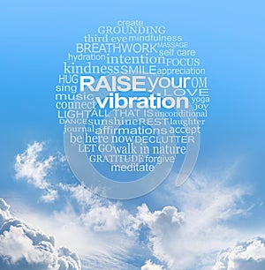 Spiritual Words to Inspire You and Raise Your Vibration Wall Art photo