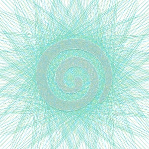 Spirograph pattern complicated line texture. Blank light background useful for certificate, diploma, official document, formal