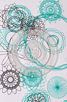 Spirograph retro toy