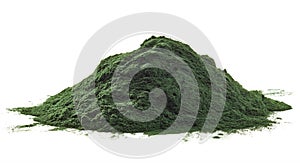 Spirulina algae powder photo