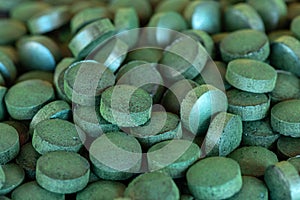 Spirulina pills