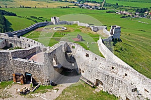 Spis castle ruins