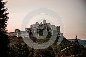 Spis castle, Slovakia Unesco World Heritage Site. The biggest castle in the central europe.