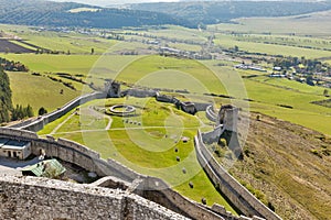 Spis Castle in Spisske Podhradie, Slovakia.