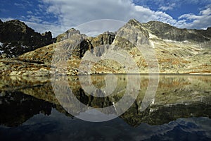 Spisske pleso & Ladovy stit, Vysoke Tatry, Slovakia