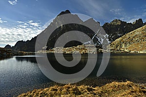 Spisske pleso, Teryho chata, Vysoke Tatry, Slovakia